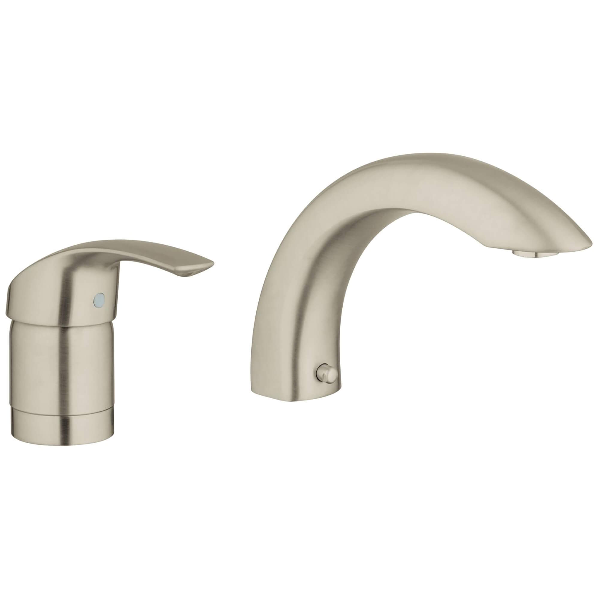 2-Hole Single-Handle Deck Mount Roman Tub Faucet